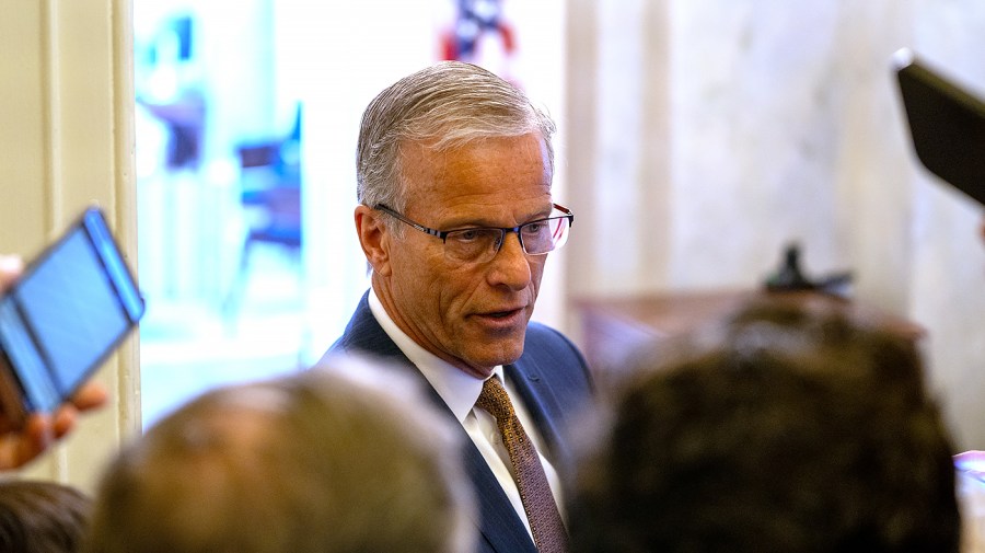 Thune says Iran sanctions to be added to Russia sanctions bill