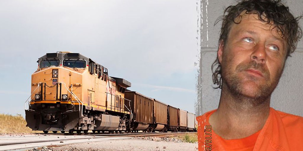 Man who allegedly rode naked atop moving locomotive busted after bizarre train stunt: sheriff