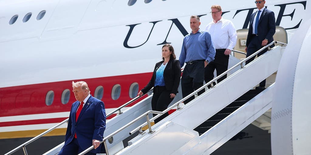 Trump gives emotional tribute to fallen Army Lt Tyler Feehan after flying grieving family on Air Force One