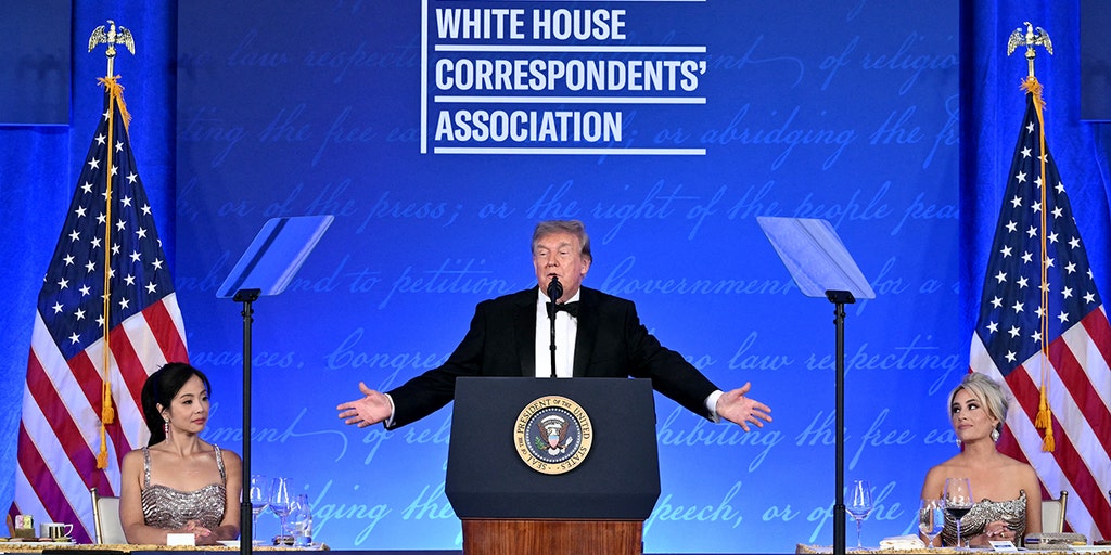 Trump spares no one at WHCA dinner, taking aim at Dems, press and his own Cabinet