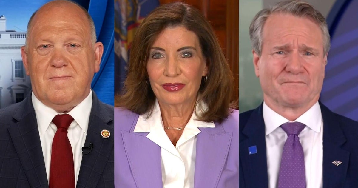 Face the Nation: Hochul, Homan, Moynihan