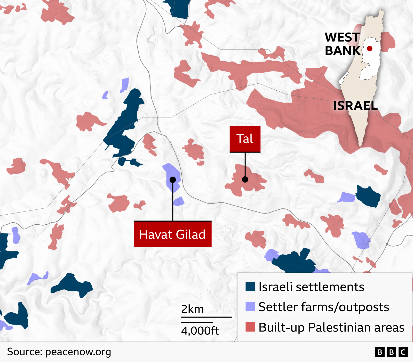 Israeli West Bank settler tells BBC attacks on Palestinians are justified as revenge