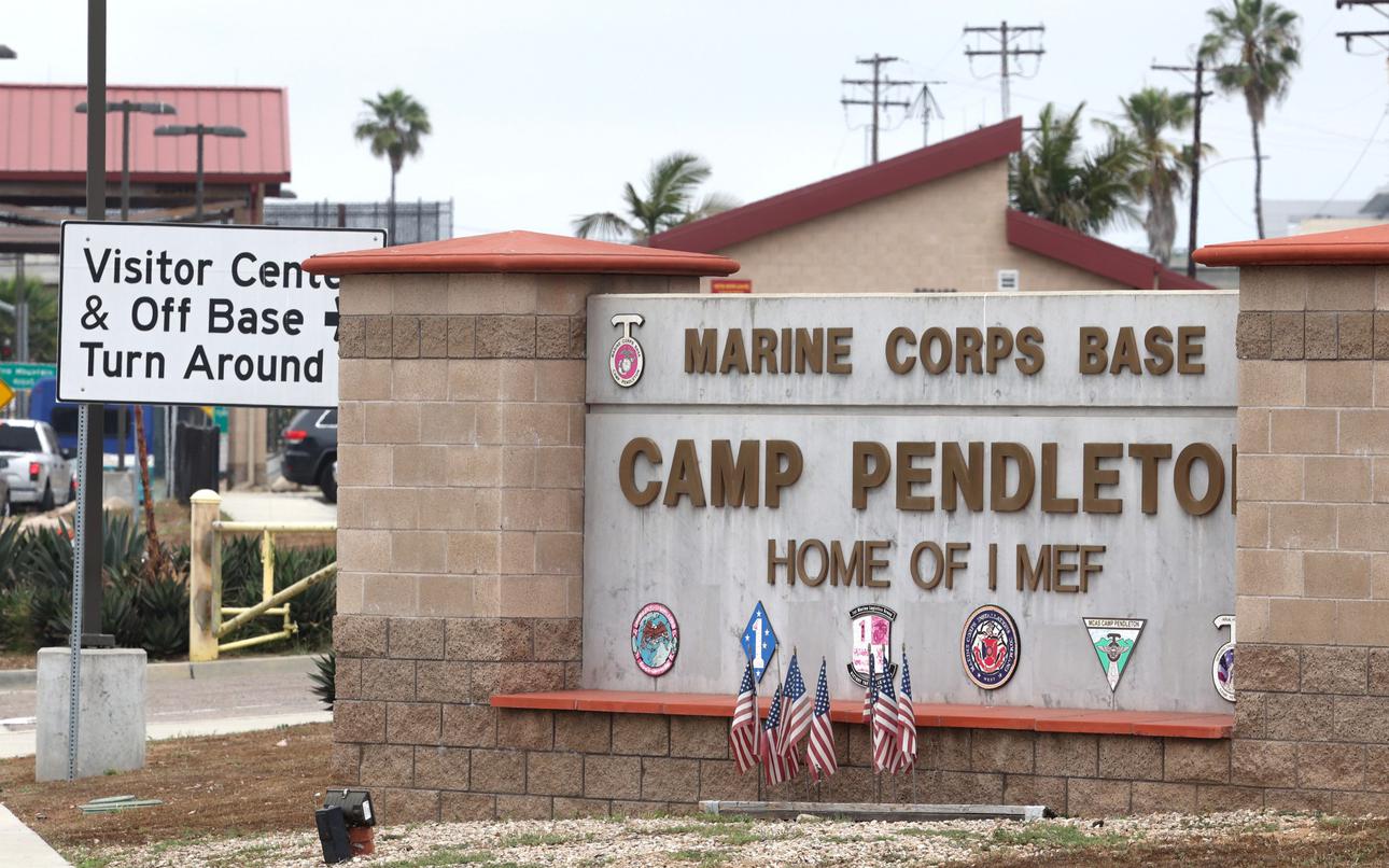 Marine Corps identifies recruit who died following training at Camp Pendleton