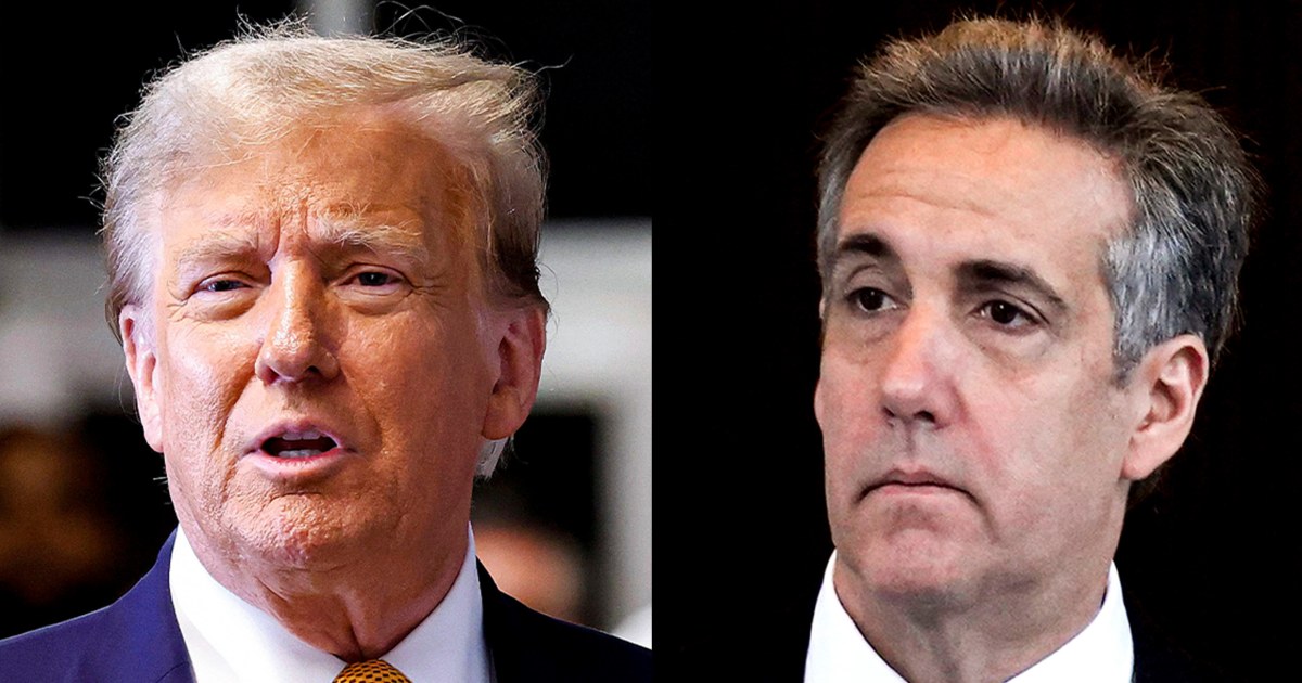 Trump and former fixer Michael Cohen bury the hatchet