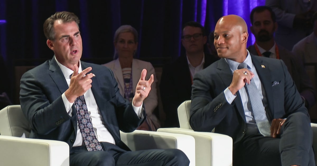 Govs. Kevin Stitt and Wes Moore say civility can win general elections but primaries promote partisanship
