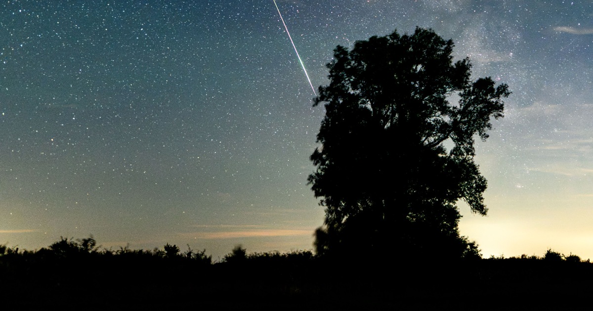 The most dramatic meteor shower of the summer peaks the day of a solar eclipse