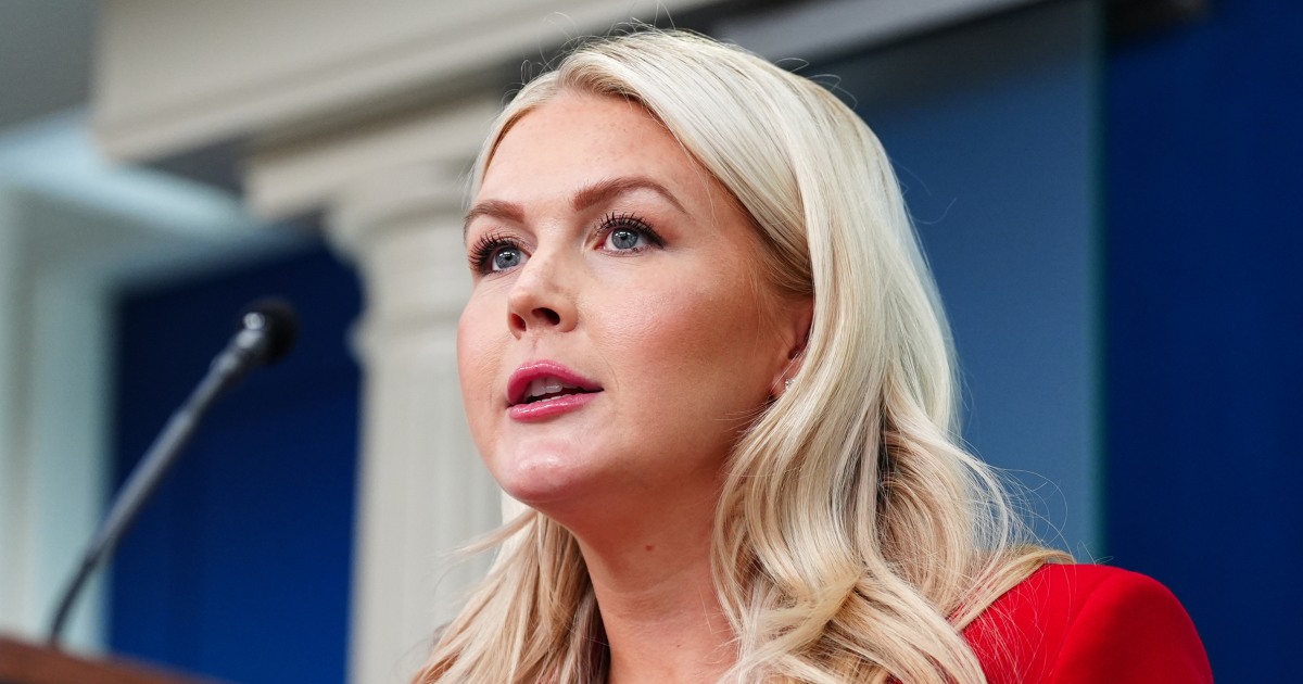 White House press secretary Karoline Leavitt to step down