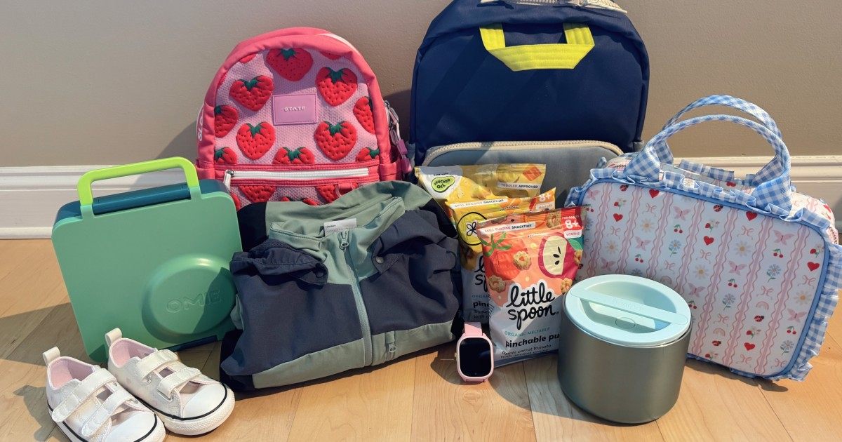 21 products you actually need when your kid starts school for the first time — from a mom of 3