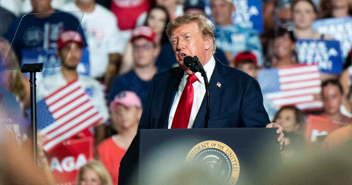 Trump tries new midterm message to supporters: ‘Pretend, please, that I’m on the ballot’