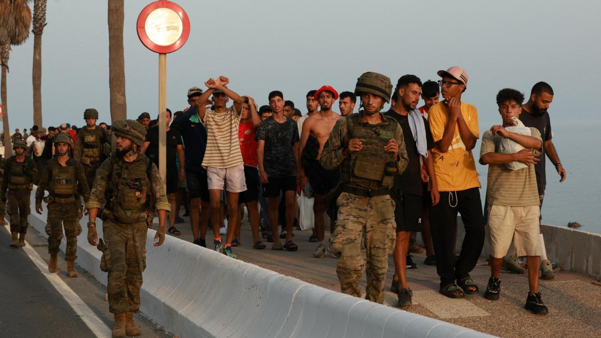 How Spain's migrant crisis created a political storm – whipped up by social media
