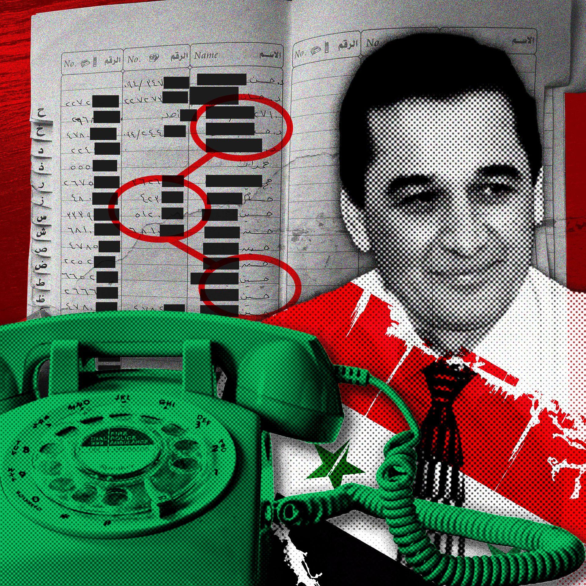 The phone book that led us to Assad's spy chief in hiding