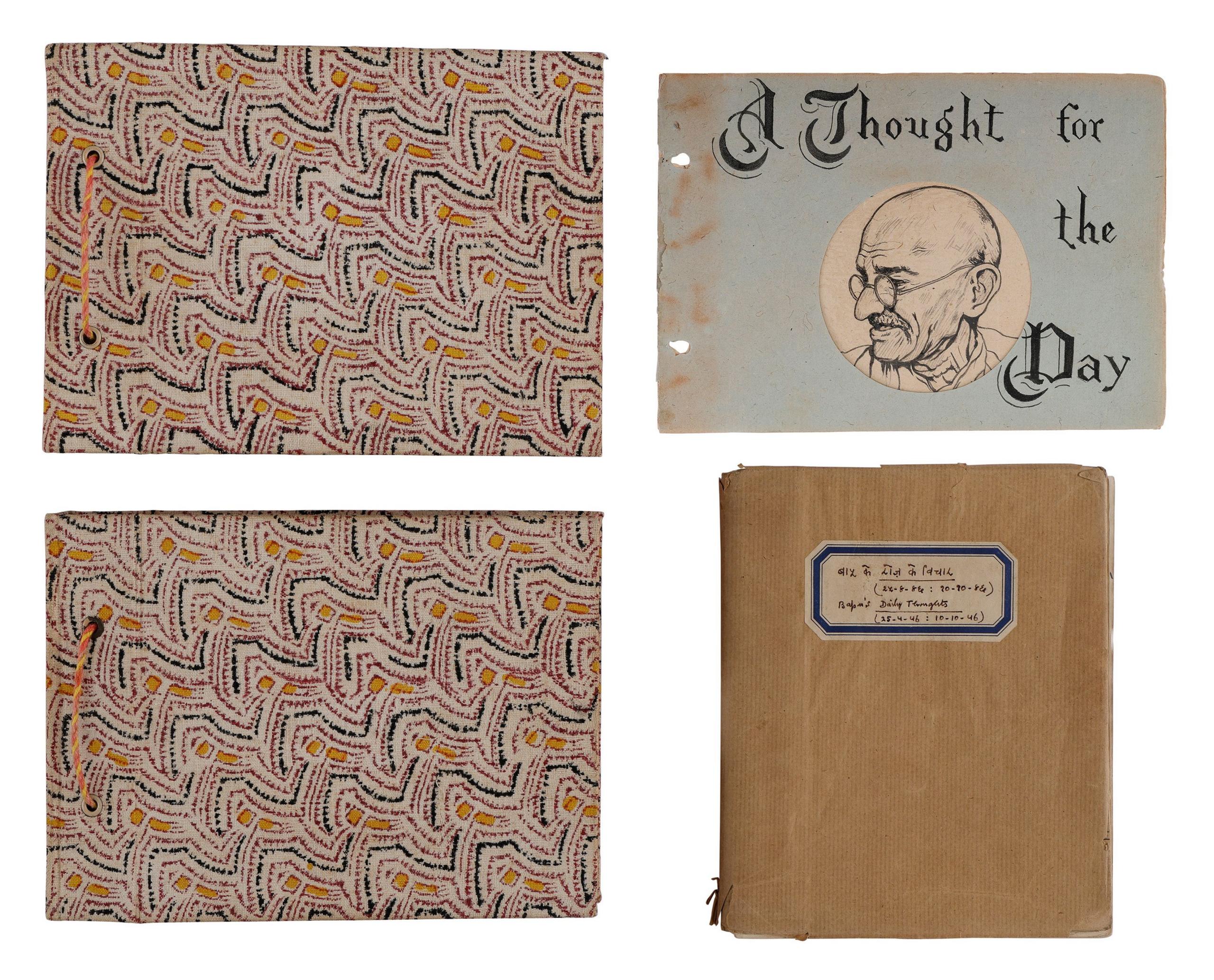 Gandhi's handwritten notes on life sold for $1.69m at Indian auction
