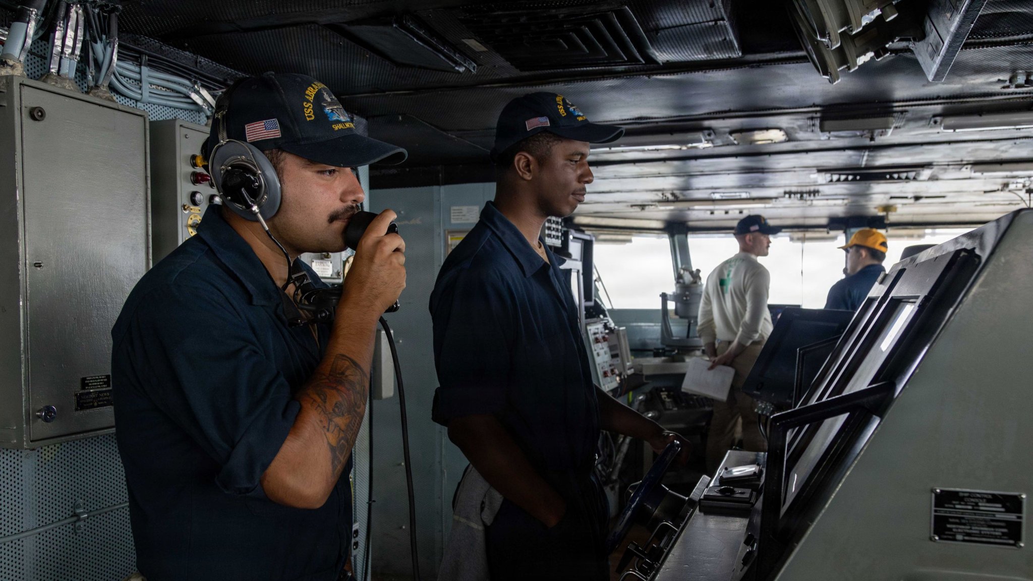 Sailors on the USS Abraham Lincoln dealing with poor conditions, weak morale, families say
