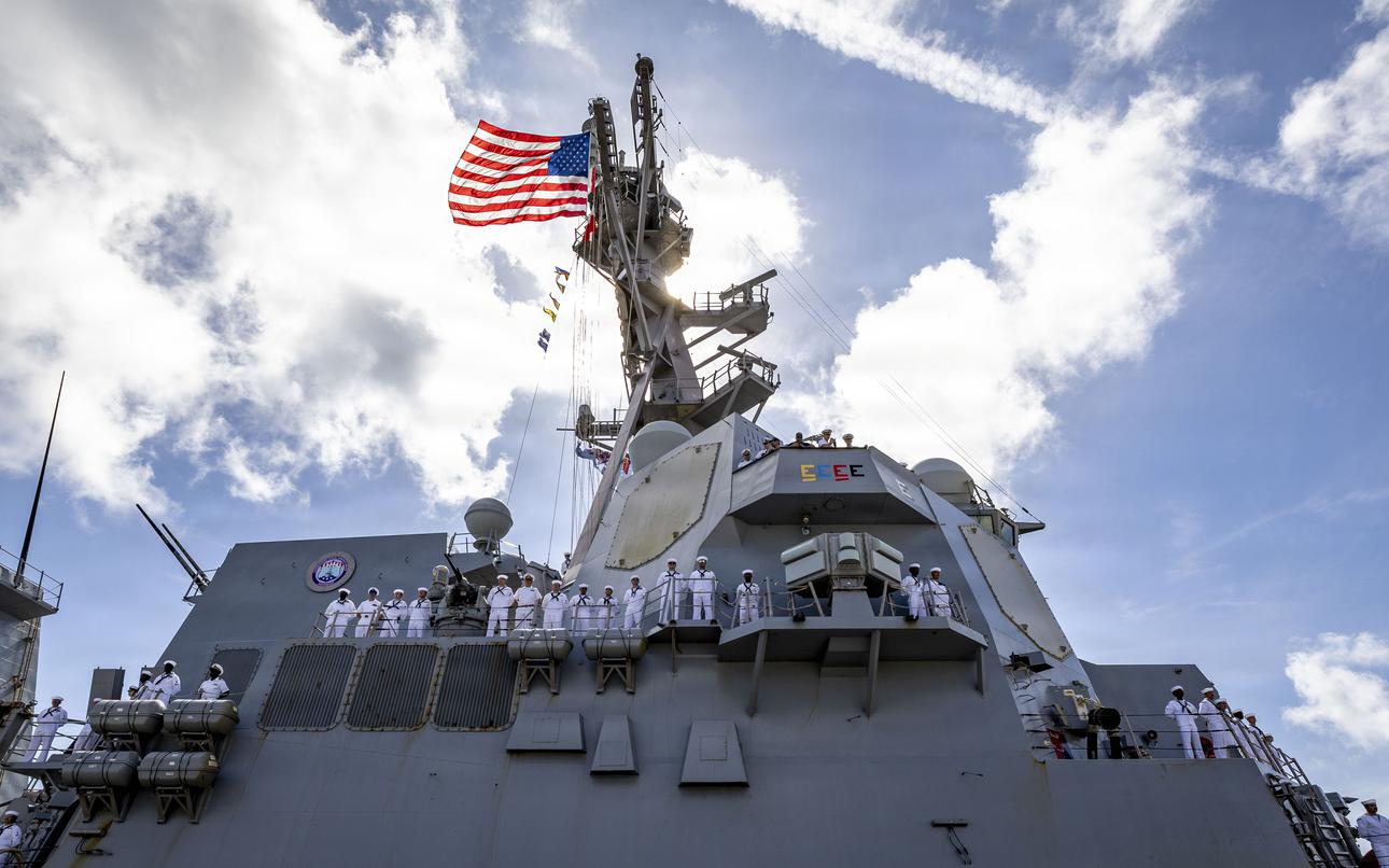 USS Thomas Hudner returns to Naval Station Mayport after 8-month deployment