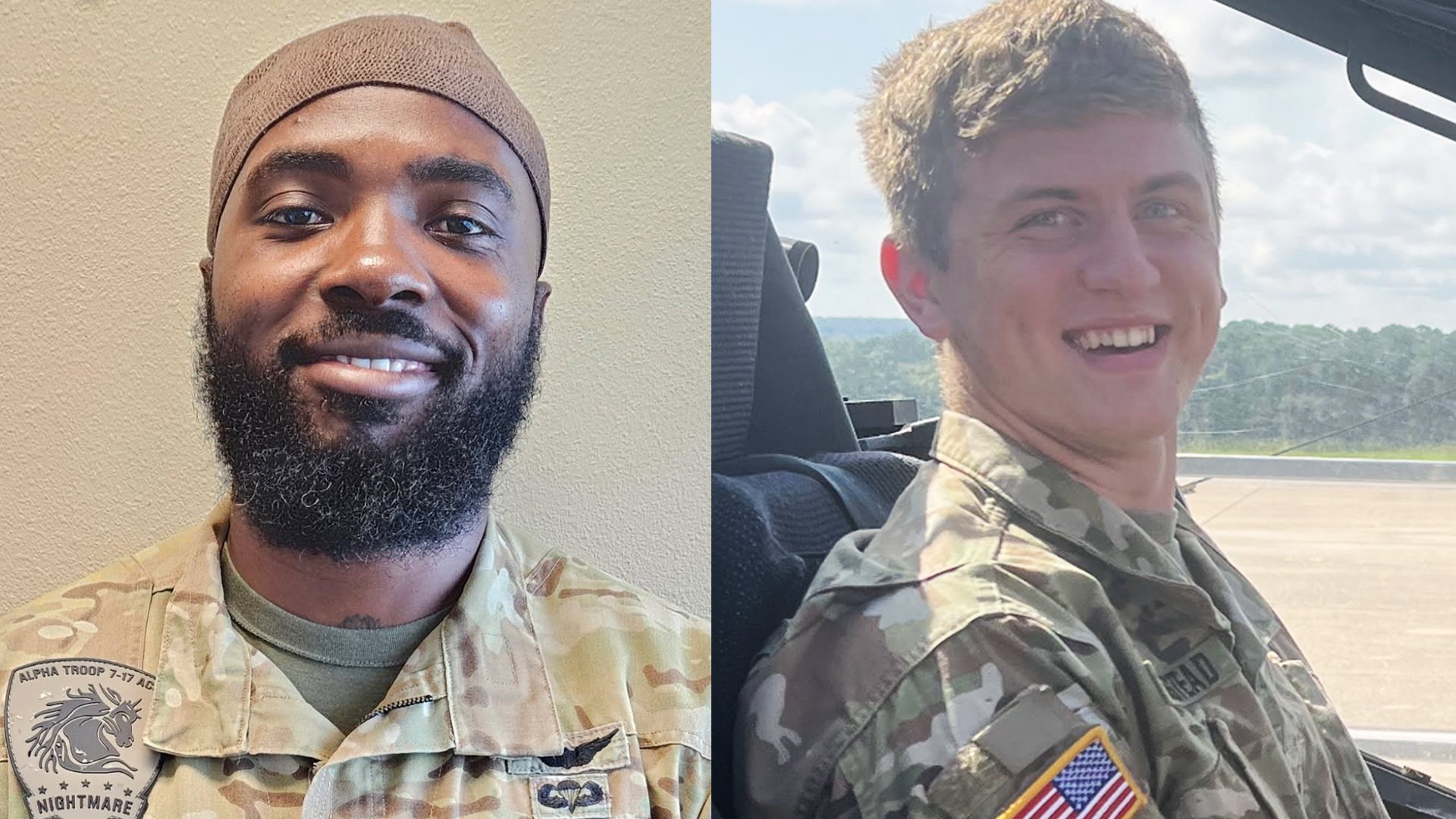 Army identifies soldiers killed in Texas Apache helicopter crash