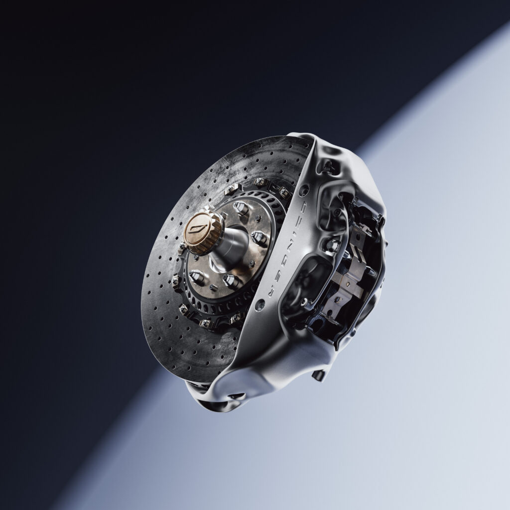 Organic-looking brake assemblies debut on new Czinger 21C Spyder