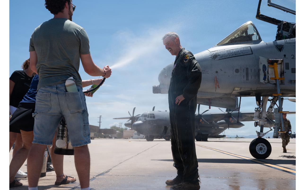 A-10 ‘Warthog’ takes final active-duty flight at Arizona air base
