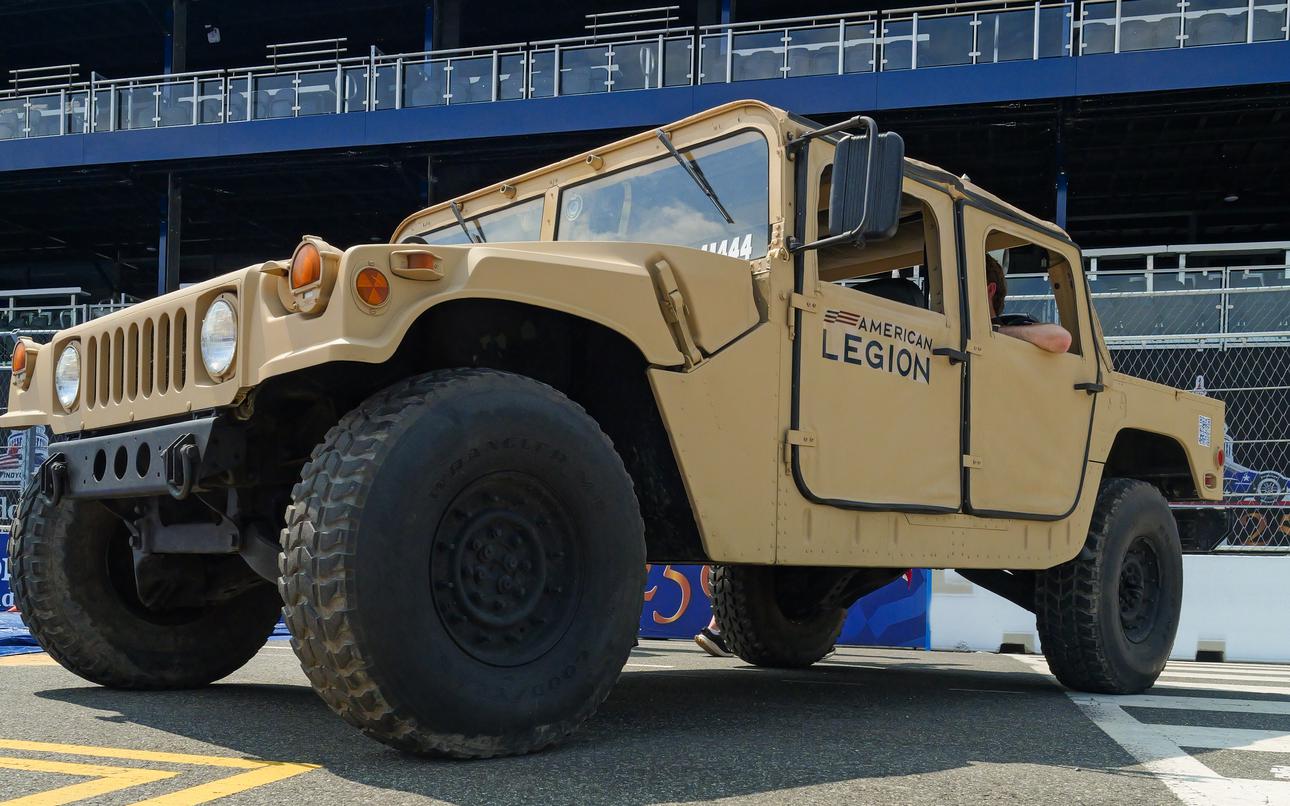 ‘Street legal’ military Humvee offered in American Legion lottery