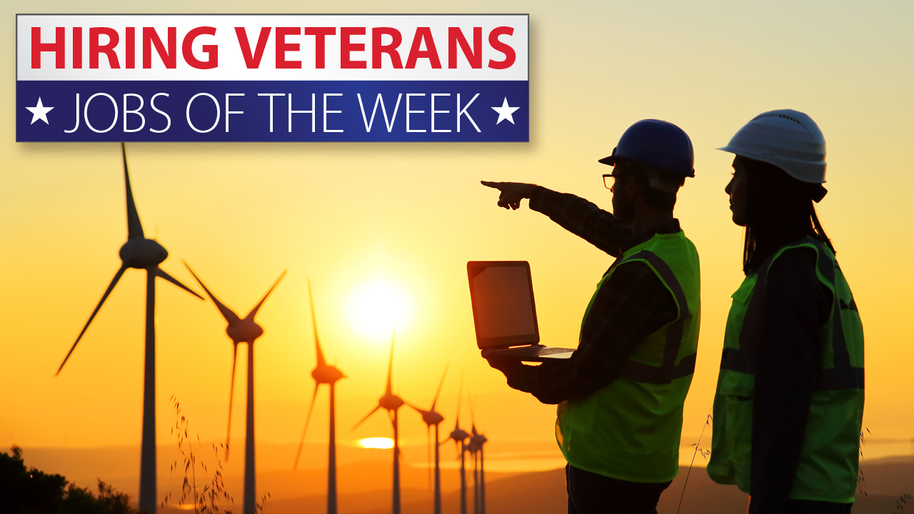 Hiring Veterans: Jobs of the week for Aug. 10, 2026