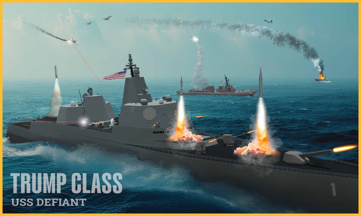 Trump-class battleship program will cost $275 billion, CBO report says
