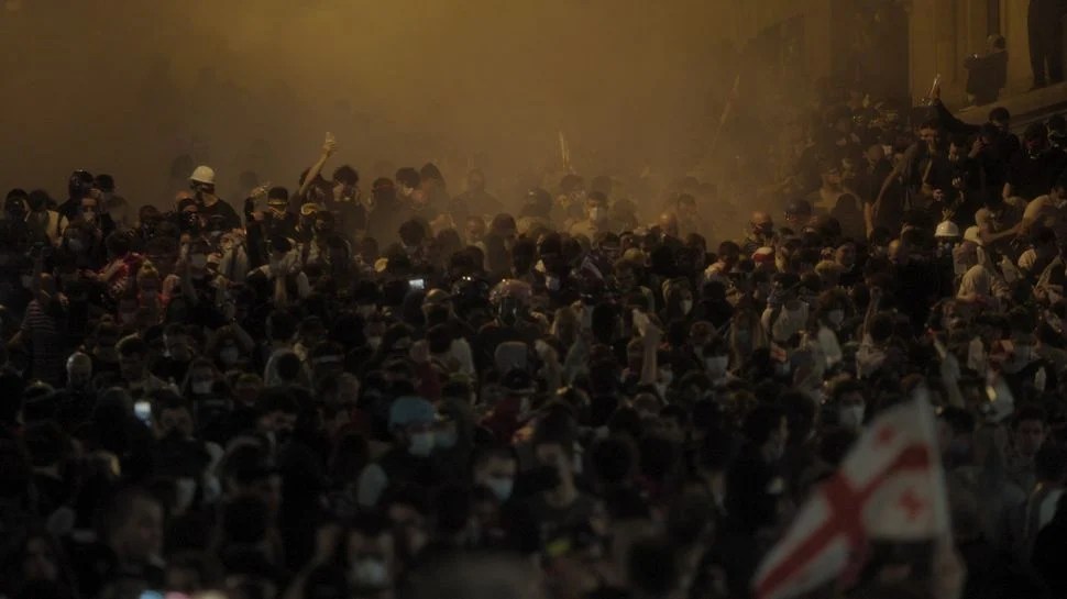 ‘Tear Gas’ Is a Fiction Film Shot Inside Georgia Anti-Government Protests. And It Is “an Act of Resistance”