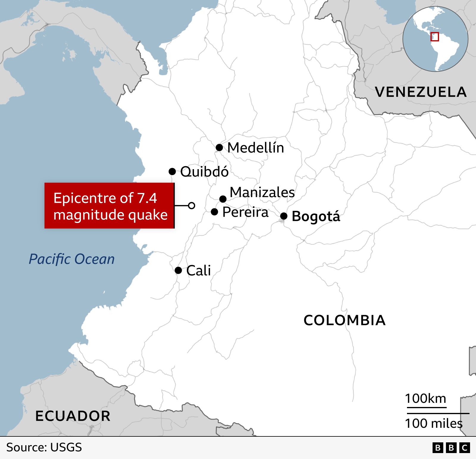Rescuers scramble for survivors with 180 dead in Colombia earthquake