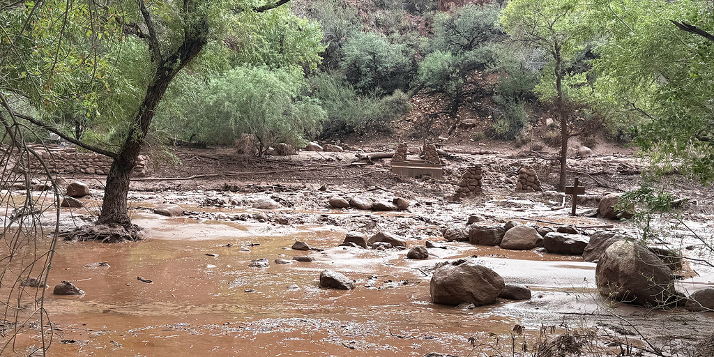 Urgent search underway for more than 20 people after Grand Canyon flash flood