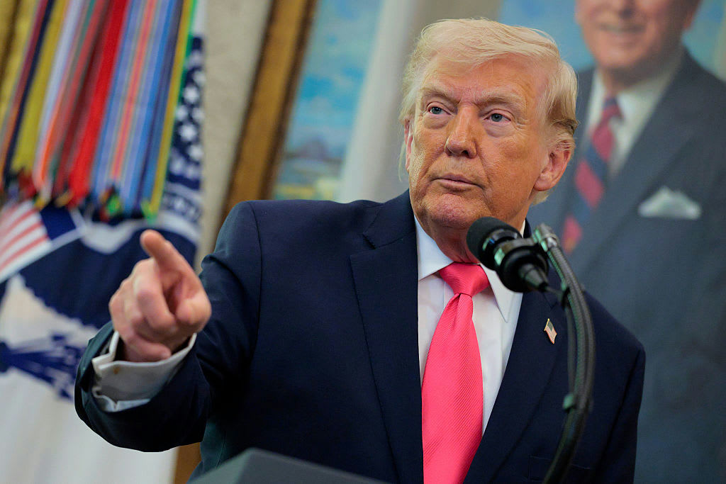 Trump says oil companies should cut gas prices after making "too much money"