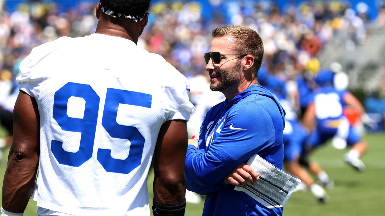 McVay: No Donald update yet, but in 'right direction'