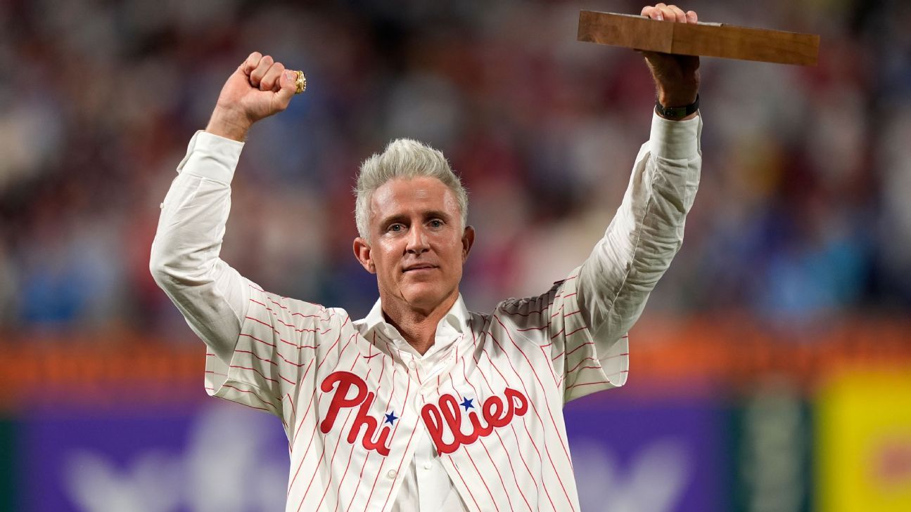 Utley, still 'The Man' in Philly, earns club's top honor