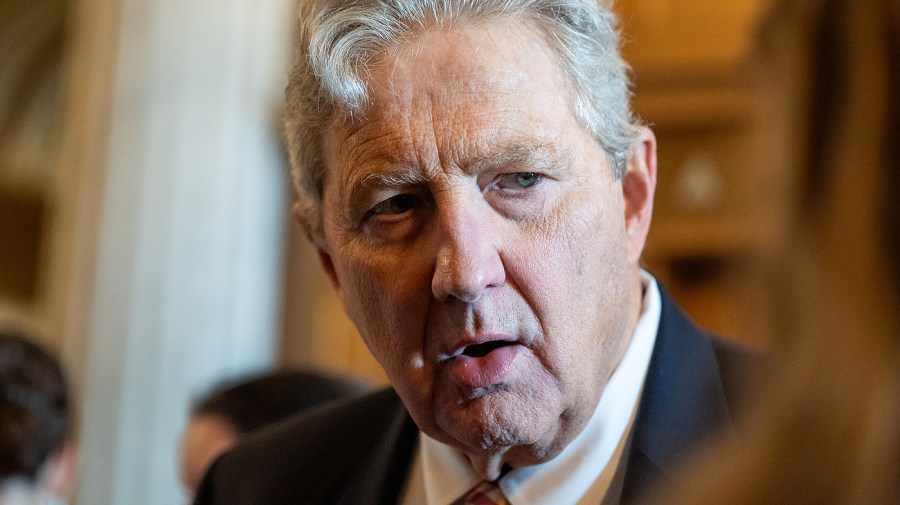 John Kennedy: Would not give Trump 'a blank check' on anti-weaponization fund legislation