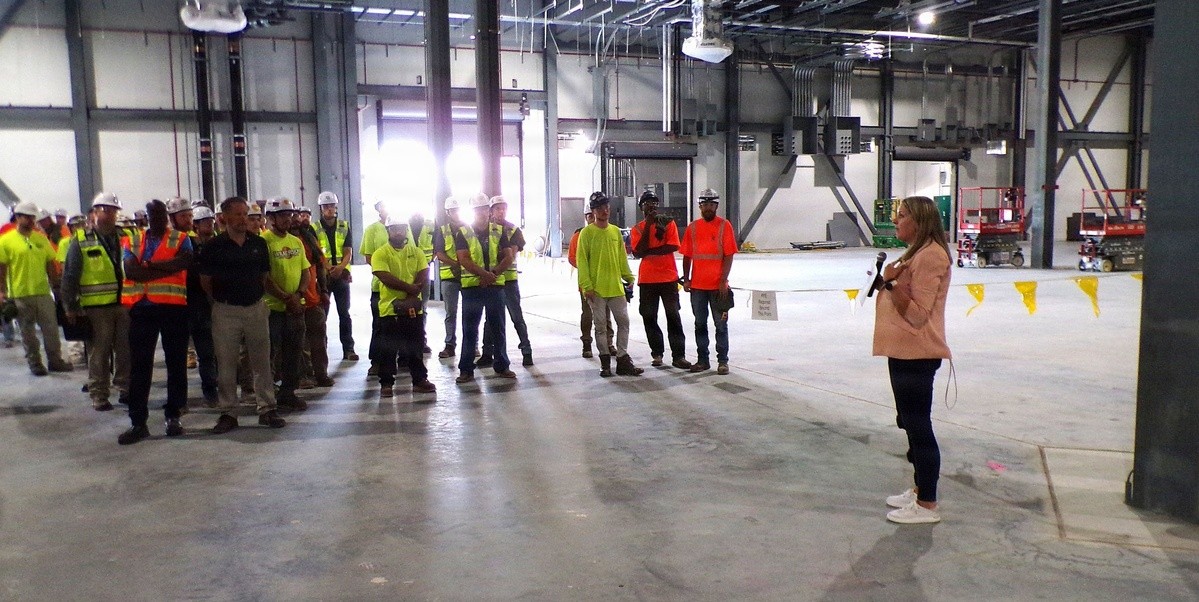 More exciting than watching concrete dry: Lake City’s new 6.8mm facility reaches dry-in milestone