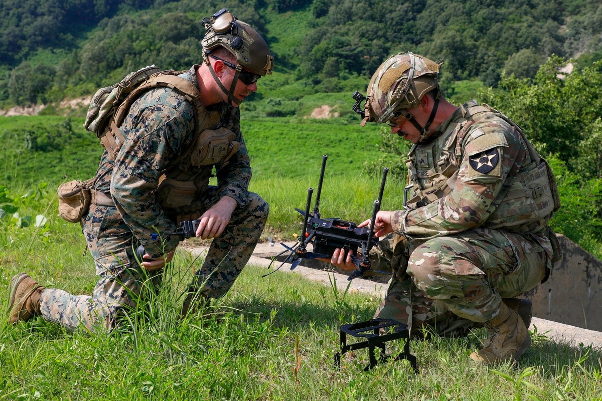 2ID/RUCD Soldiers Conduct First Attack Drone Live Fire in South Korea