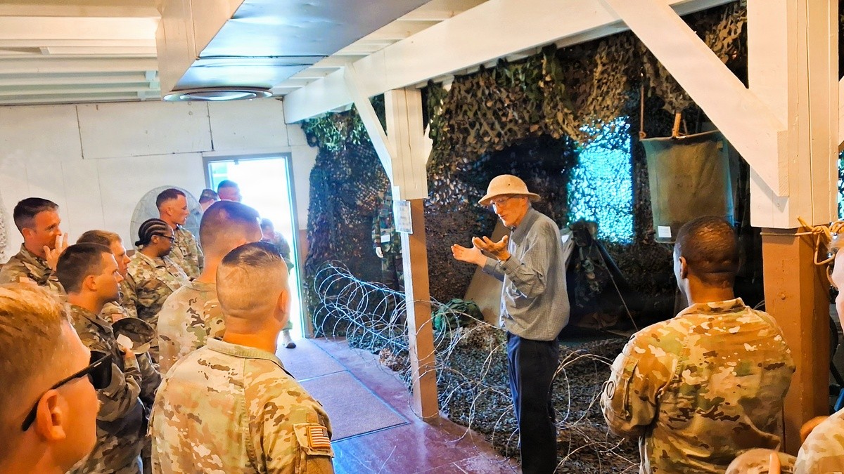 2nd, 411th Logistics Support Battalion connects past, present during Fort McCoy Commemorative Area staff ride