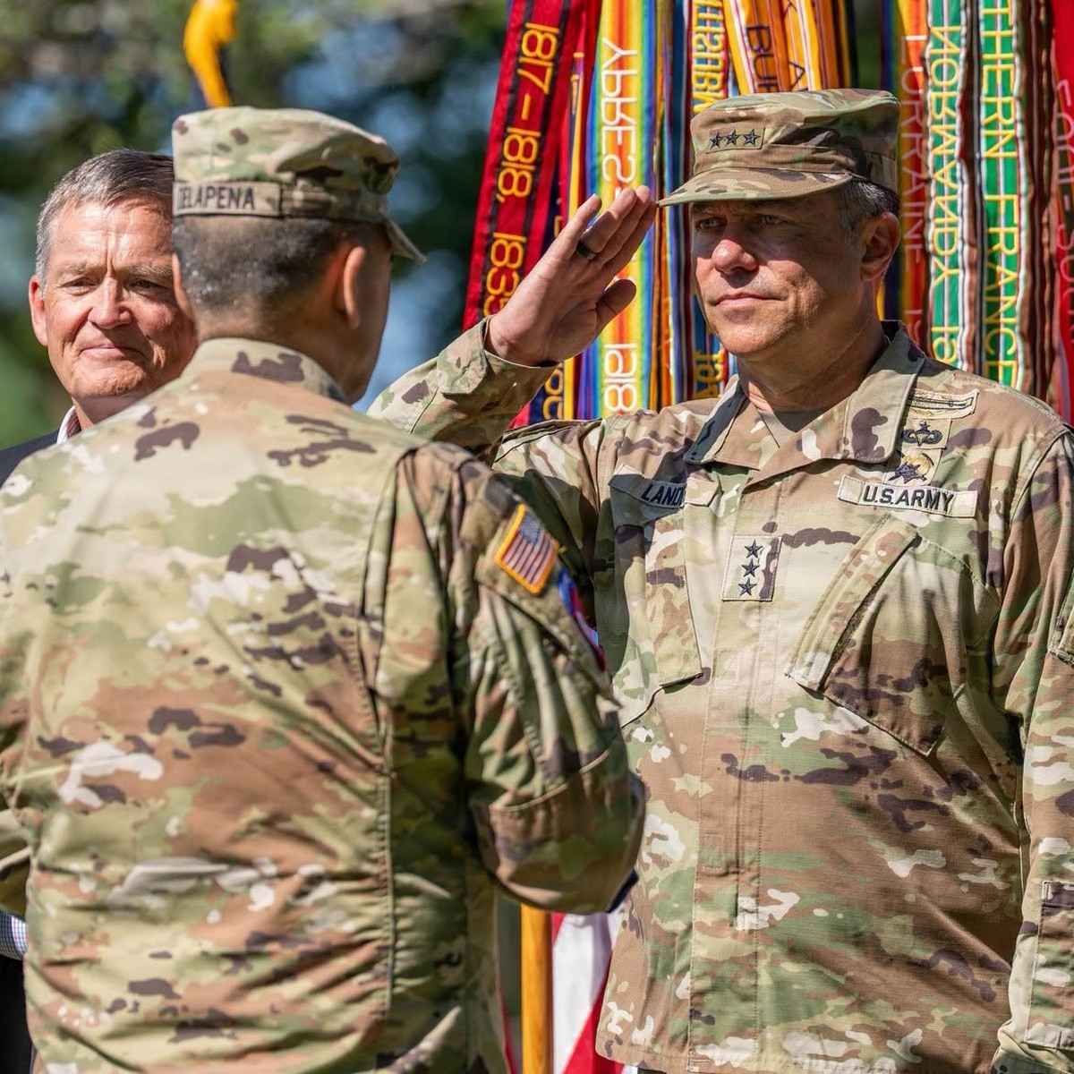 First Army pays tribute to commanding general for his 40 years of stellar service