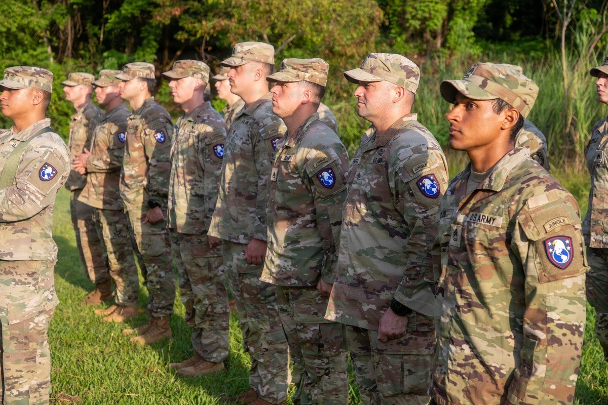 551st Infantry Regiment Redesignated in Dual Ceremonies