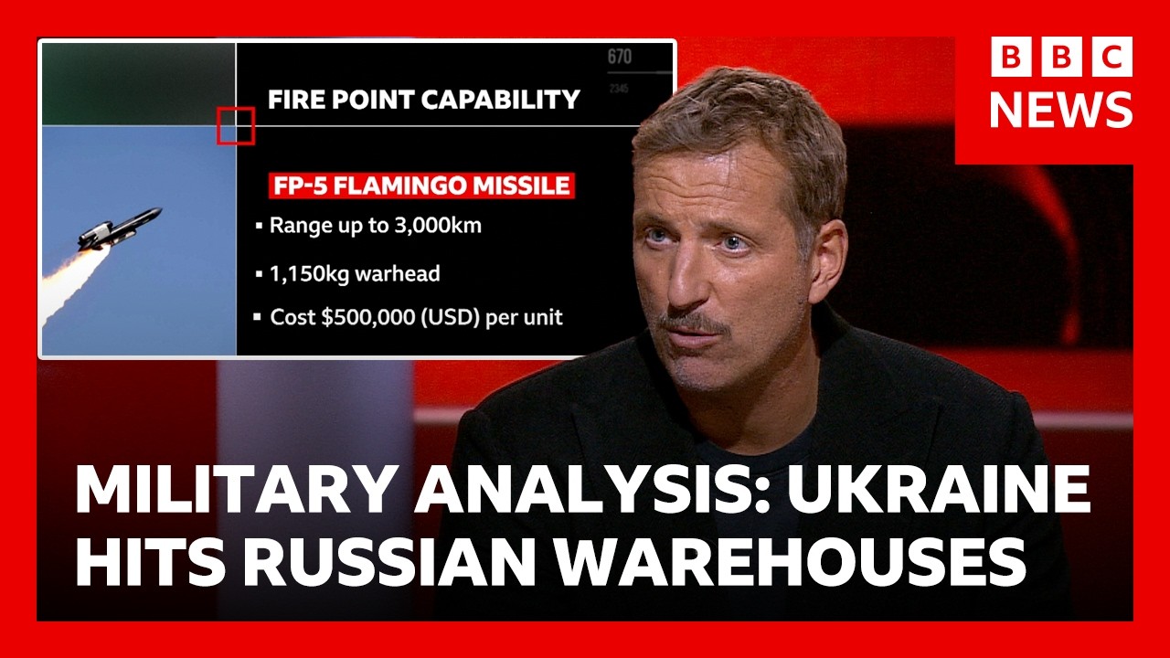 Military analysis of Ukraine’s continued strikes on Russian warehouses | BBC News