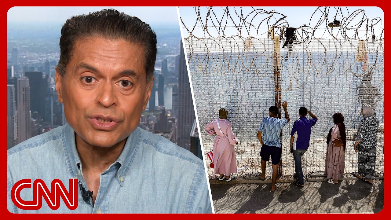 ‘This is the future for Europe’: Fareed reacts to Moroccan migrant crisis