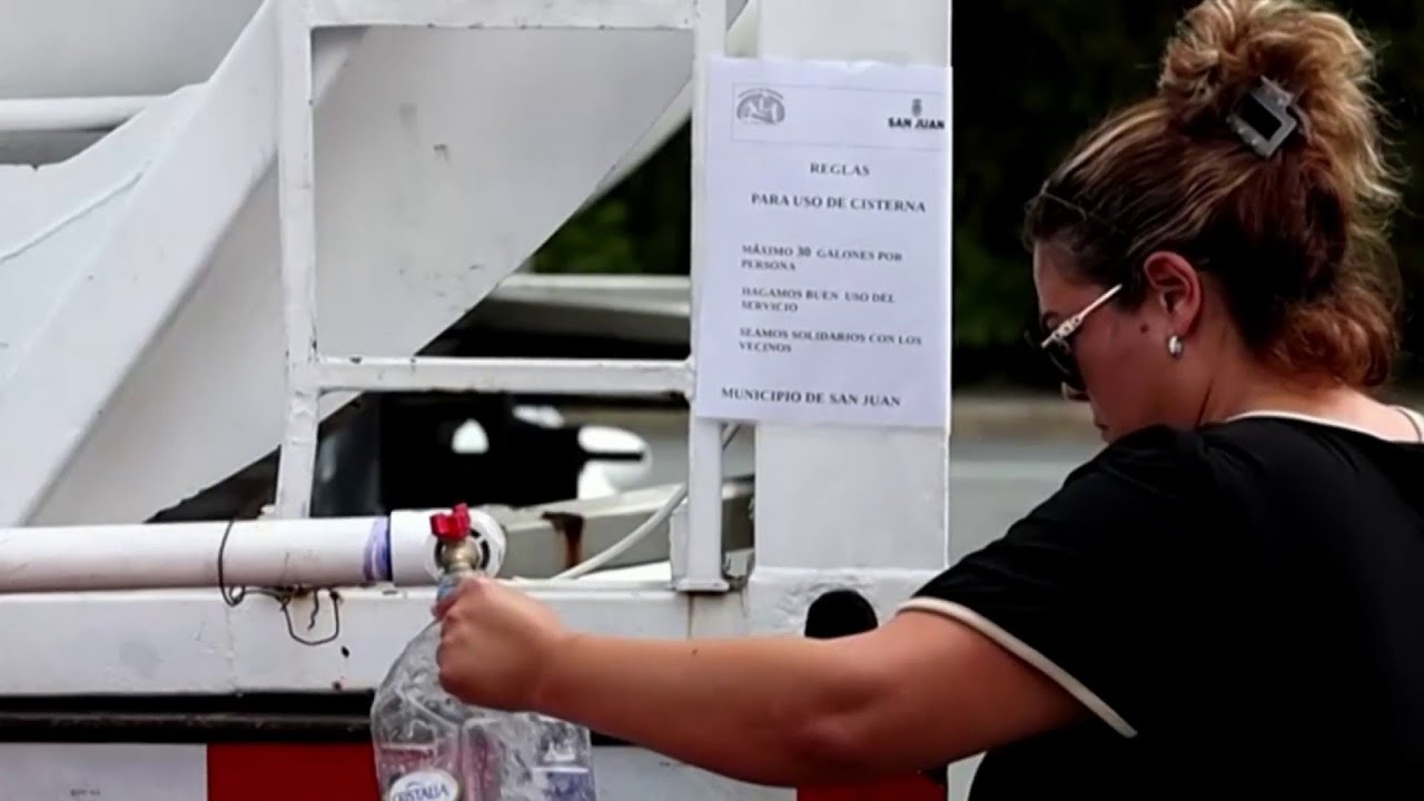 Puerto Rico crisis worsens with hundreds of thousands without water