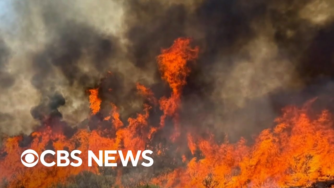 Wildfires rage in Canada and western U.S.