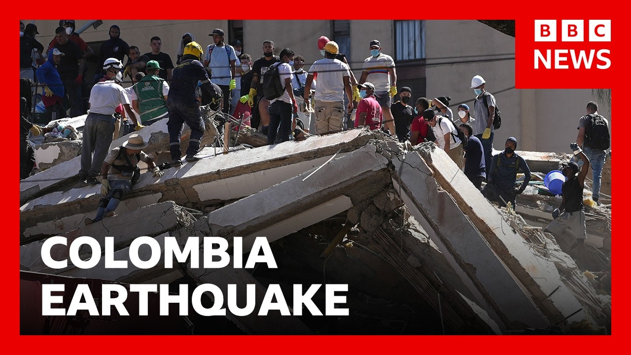 At least 132 killed in Colombia’s largest earthquake in years | BBC News