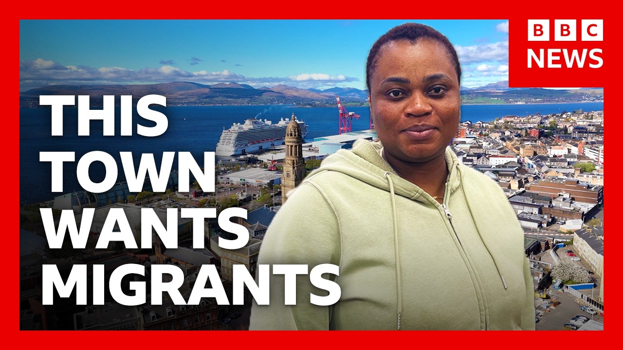 The UK town trying to attract migrants | BBC News