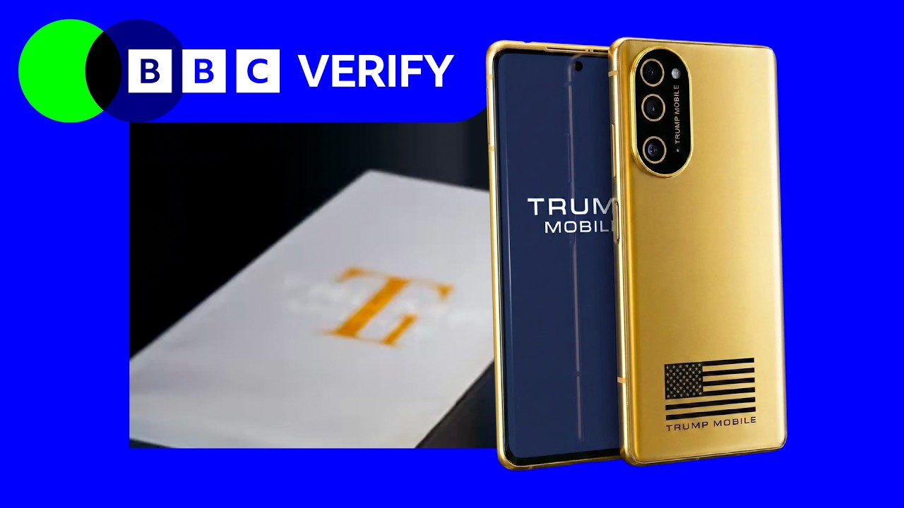 Trump Mobile promoted a ‘Made in the USA’ phone – but the details kept changing | BBC News