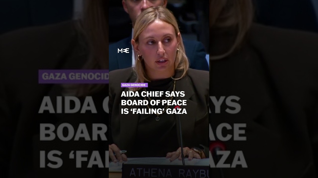 Aid chief says US-backed Board of Peace is ‘failing’ Gaza