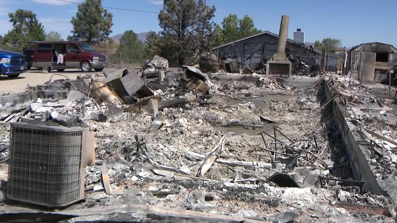 Hawk Fire destroys homes, blackens Reno landscape