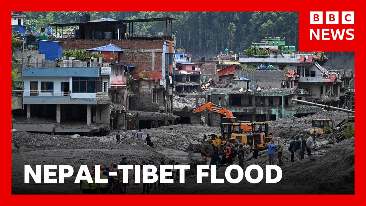 Nepal-Tibet flood death toll exceeds 700 | BBC News