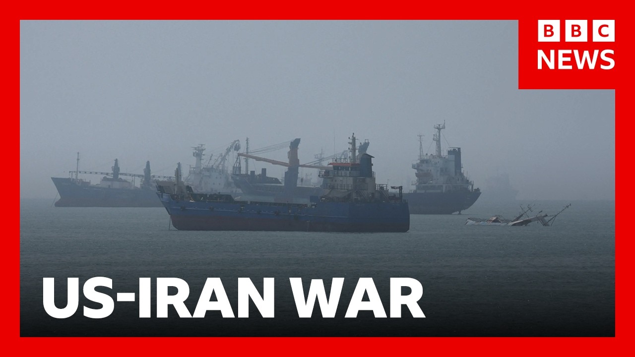 US and Iran trade strikes for first time in weeks | BBC News