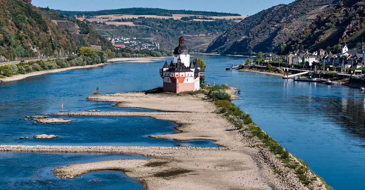Photos: European Rivers Fall to Record Lows