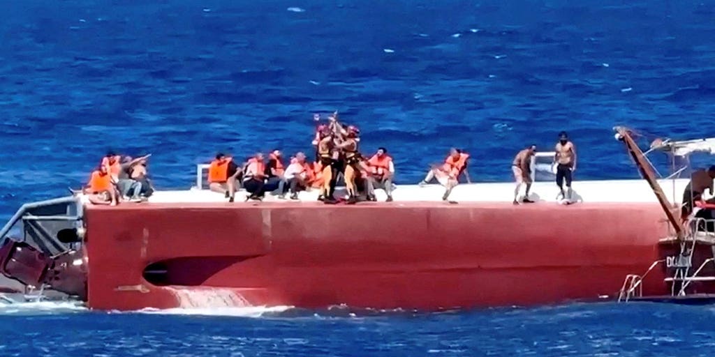 Mom loses grip on daughter as passenger ferry capsizes with 20 people still missing