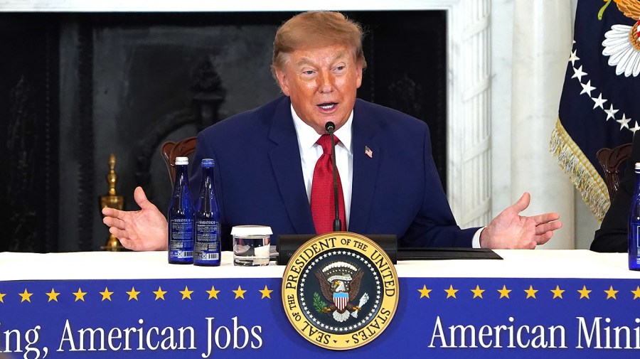 Trump announces deals and investments to bolster mining